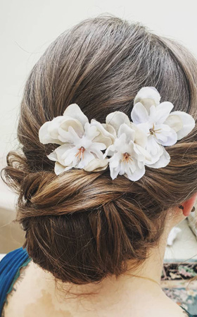 bridal hair