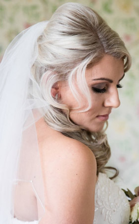 bridal hair