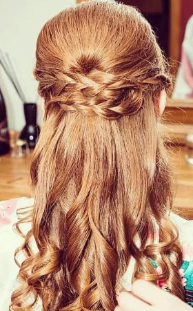 wedding hair